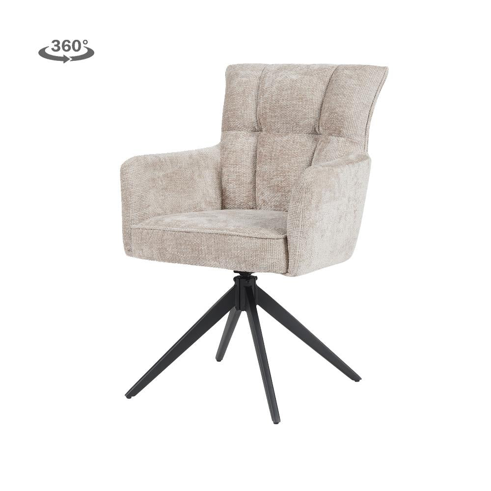 Armstoel – Bardi – Beige – Tower Living