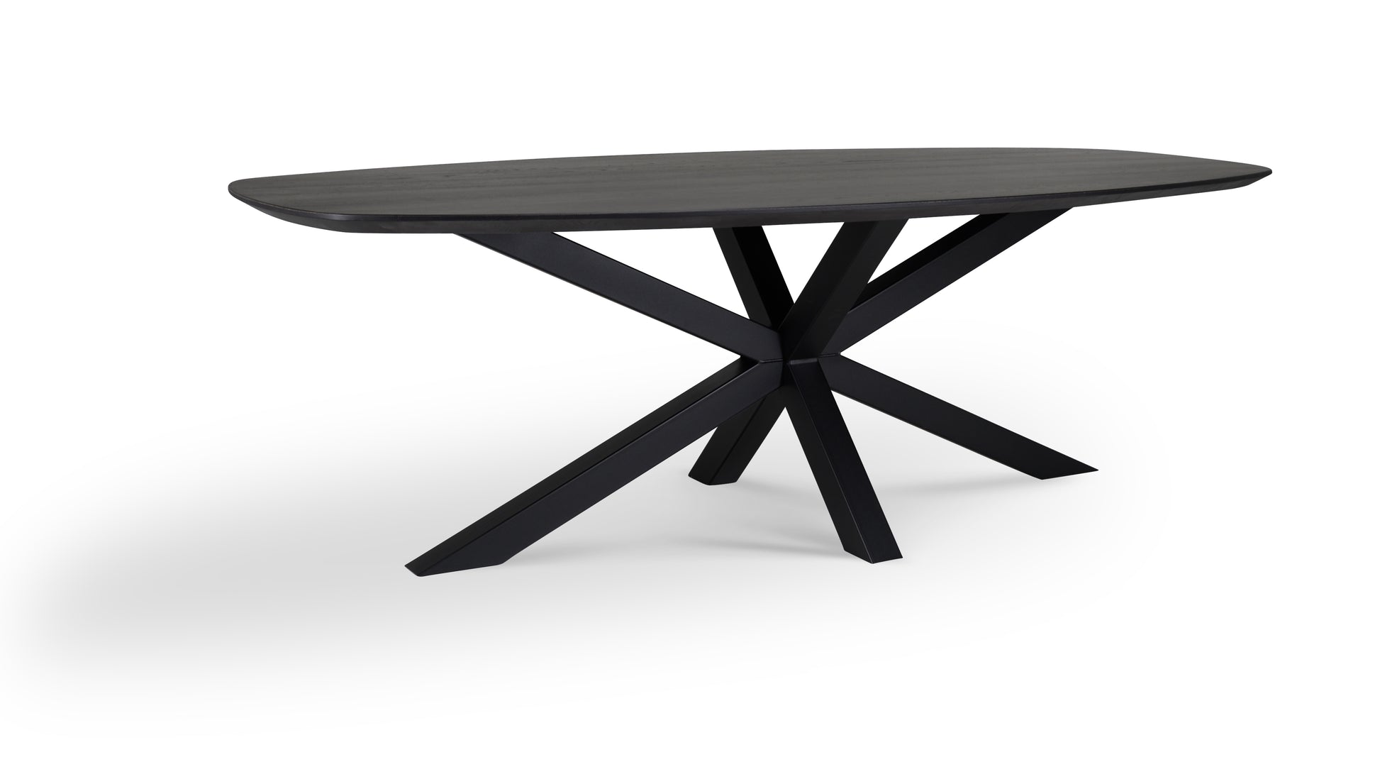 Tafelblad Dune - Eiken - Deens ovaal - verjongd Tafelblad Kleur Natural 200 X 100 X 4