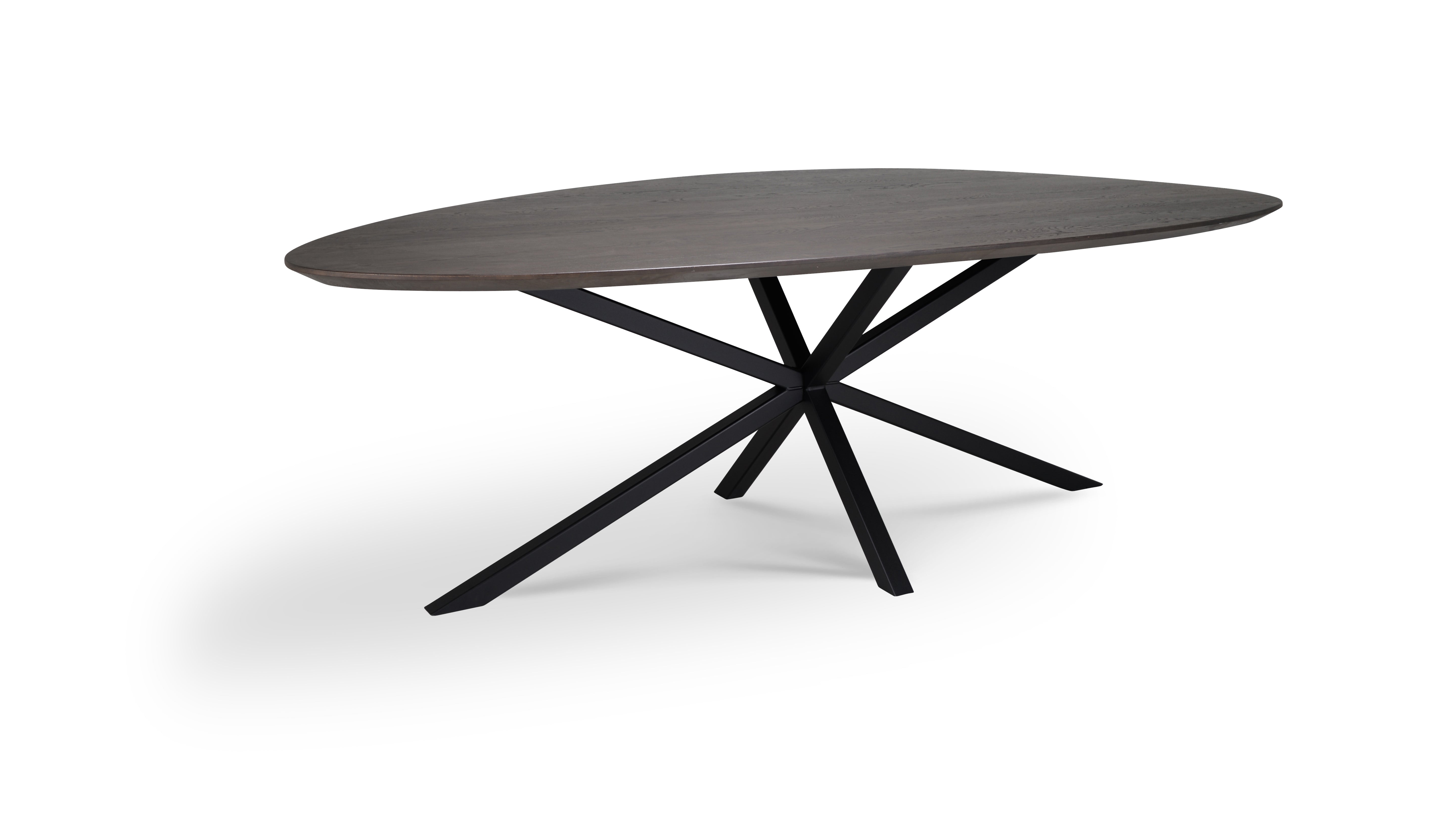 Tafelblad Dune - Eiken - Kiezel - verjongd Tafelblad Kleur Natural 240 X 130 X 4