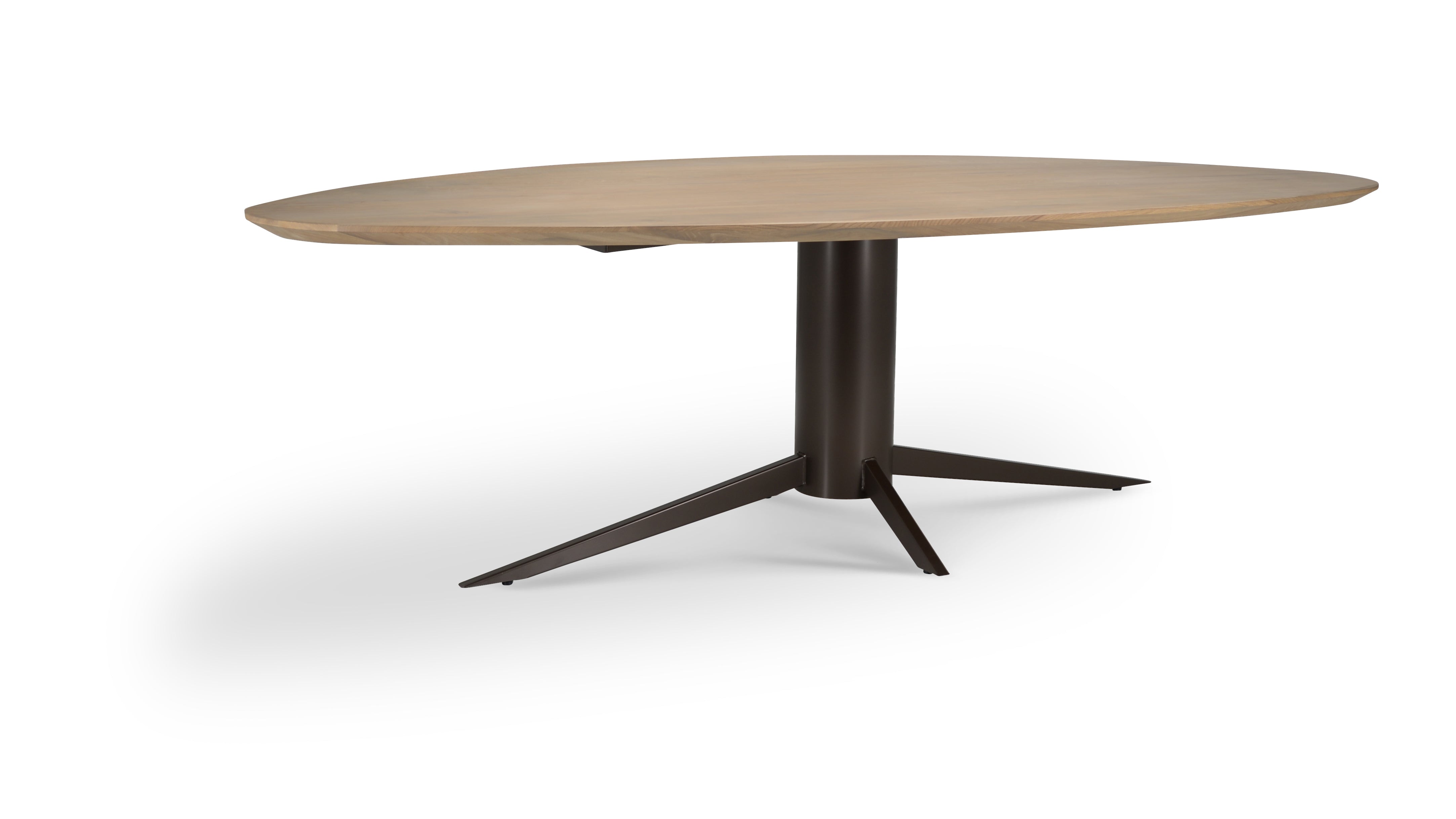 Tafelblad Dune - Eiken - Kiezel - verjongd Tafelblad Kleur Natural 240 X 130 X 4