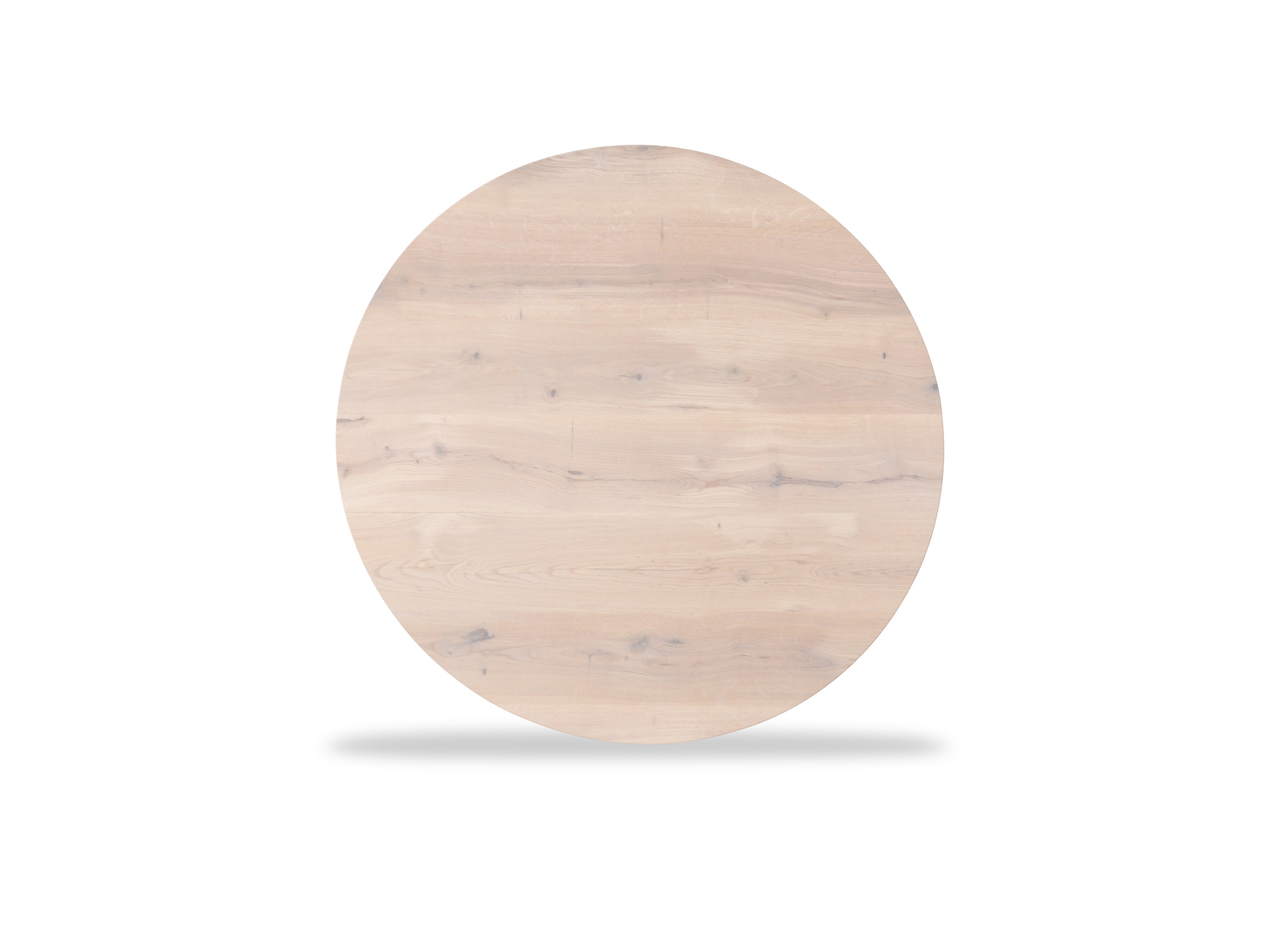 Tafelblad Dune - Eiken - Rond - verjongd Tafelblad Kleur Natural 110 Ø X 4