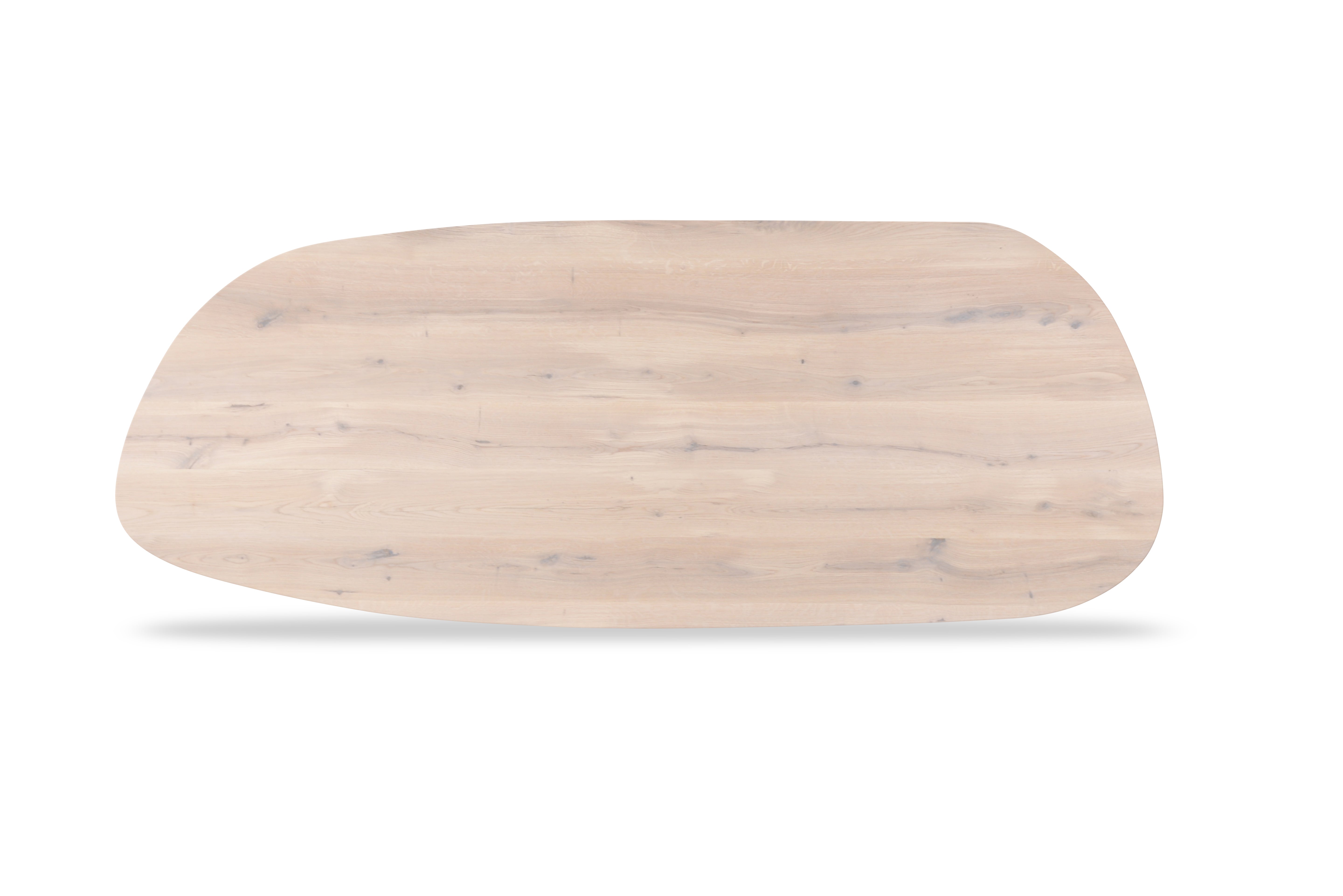 Tafelblad Dune - Eiken - Slide - verjongd Tafelblad Kleur Smoked Black 300 X 120 X 4