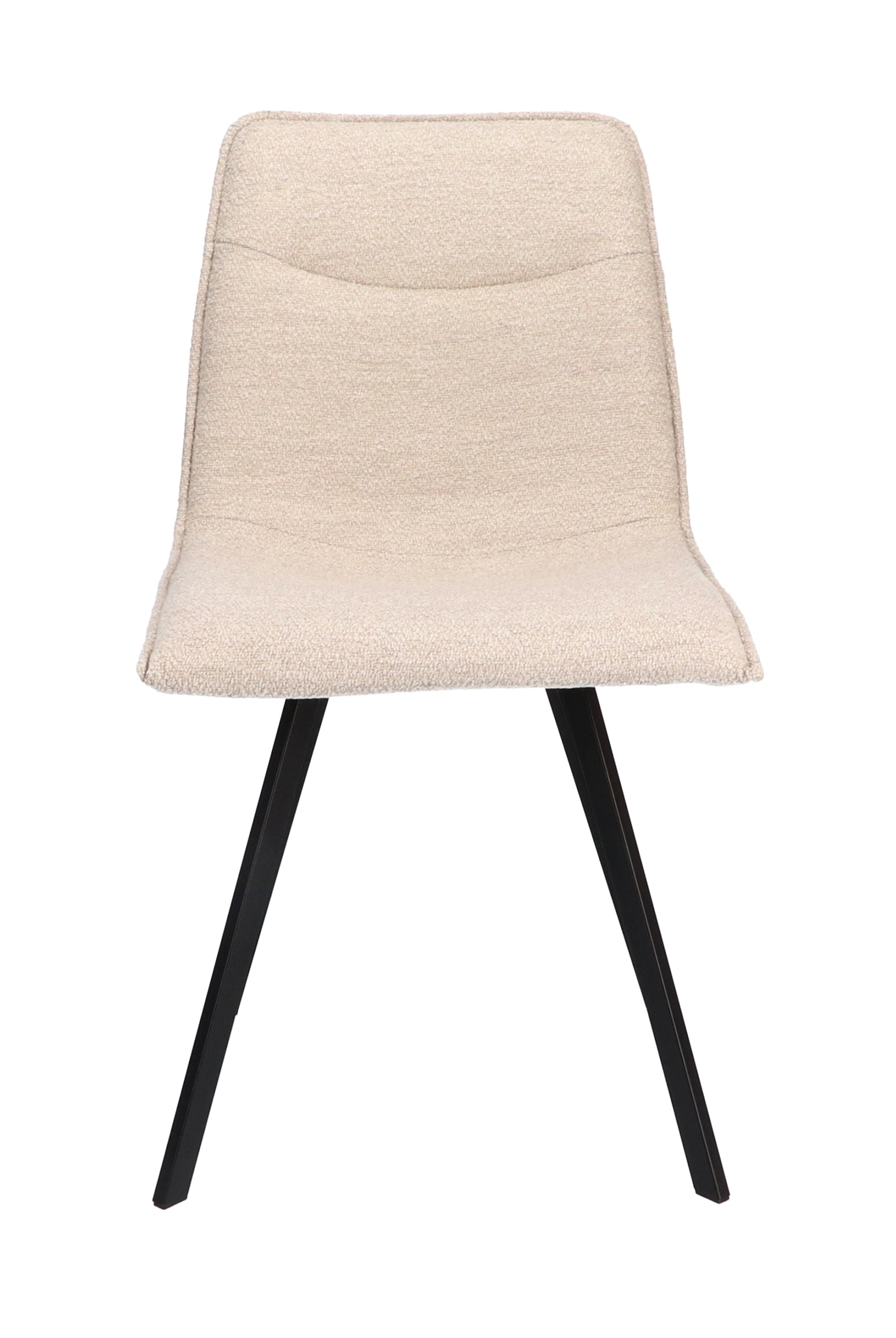 Eetkamerstoel Noa Stof Alpine Natural Leg Black