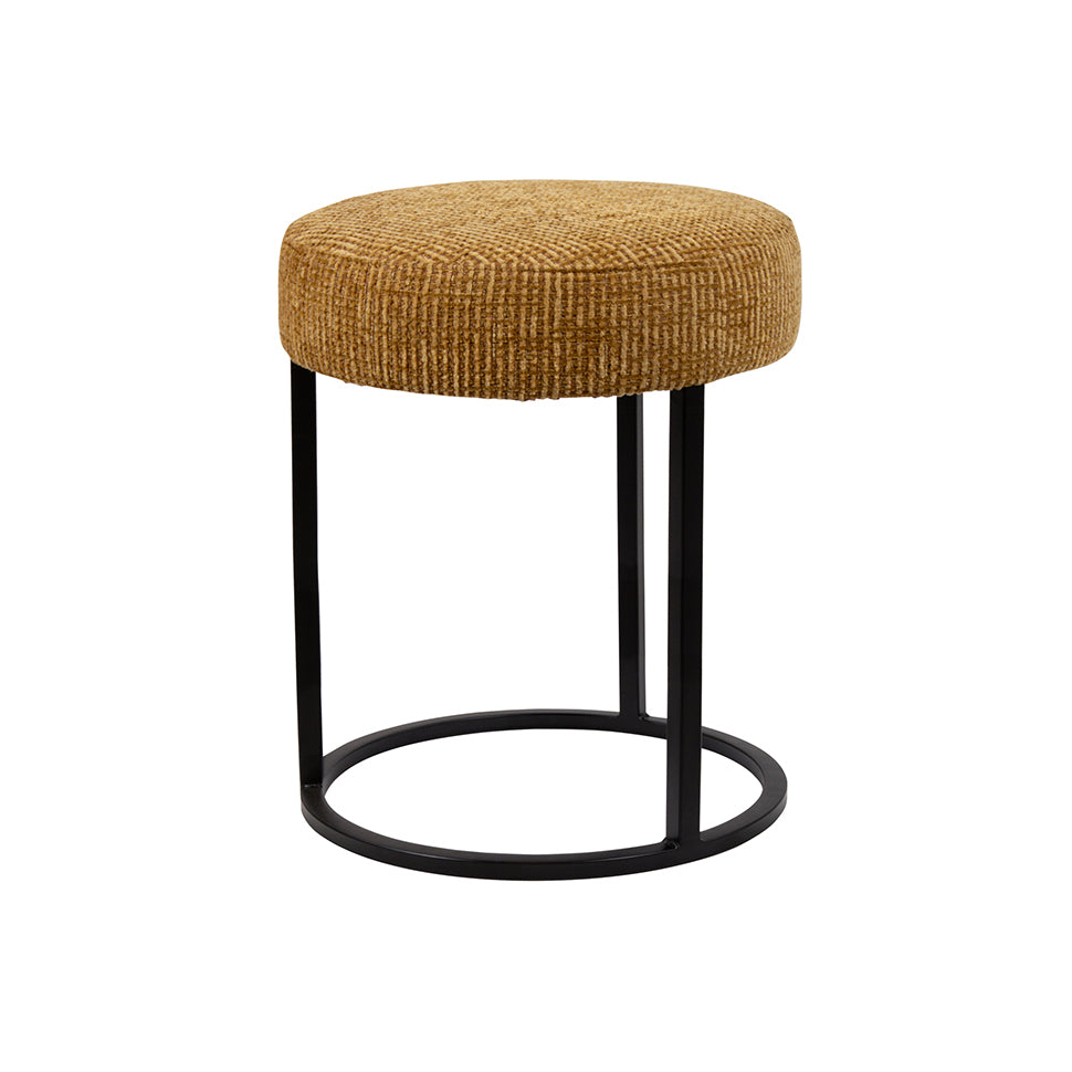 Escabel poef - Ø40 - Coco - Gold 132