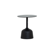 Ronde bijzettafel Elba – Zwart – 40 cm | Tower Living
