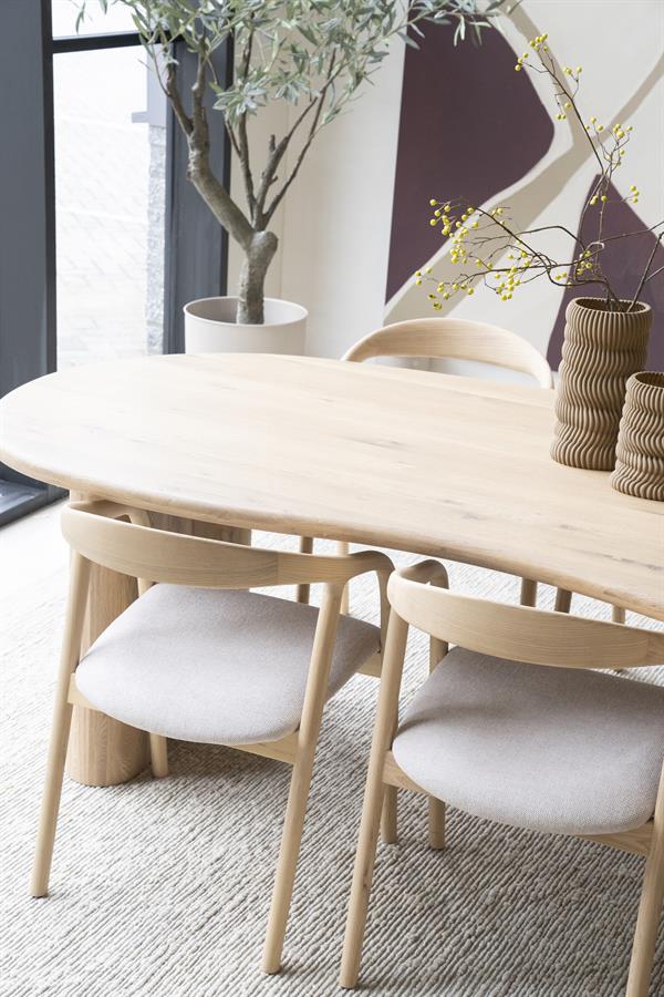Eettafel Josh 250x110 cm - naturel