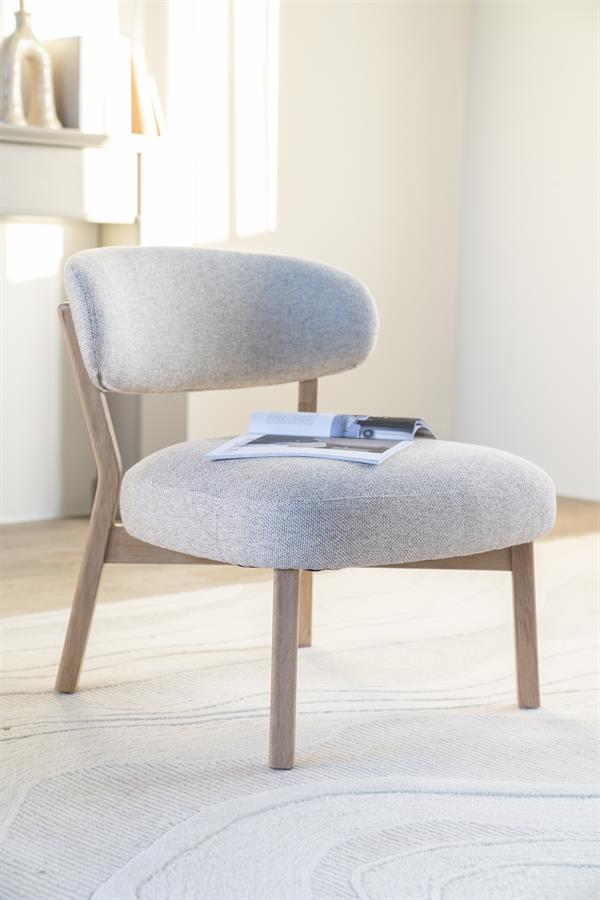 Fauteuil Mikky naturel - beige Moon