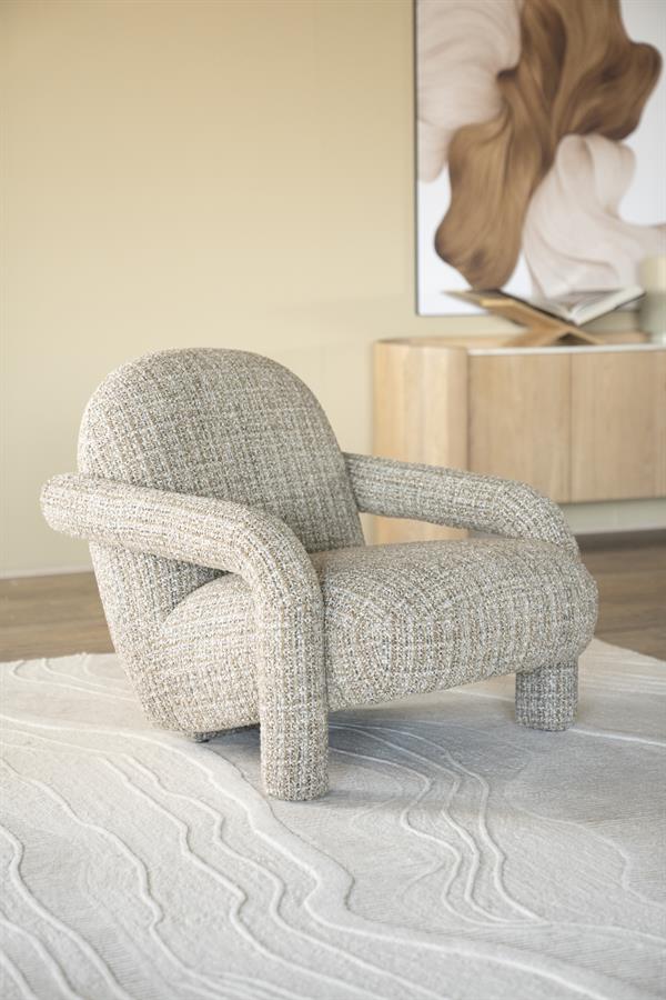 Fauteuil Monica - taupe Asti