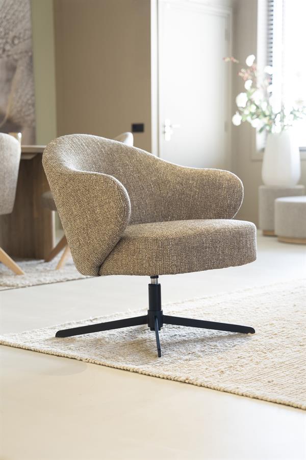 Fauteuil Connor - taupe Donna