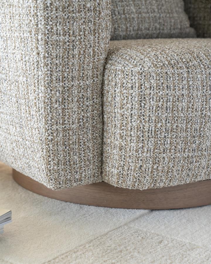 Fauteuil Jordan - taupe Asti
