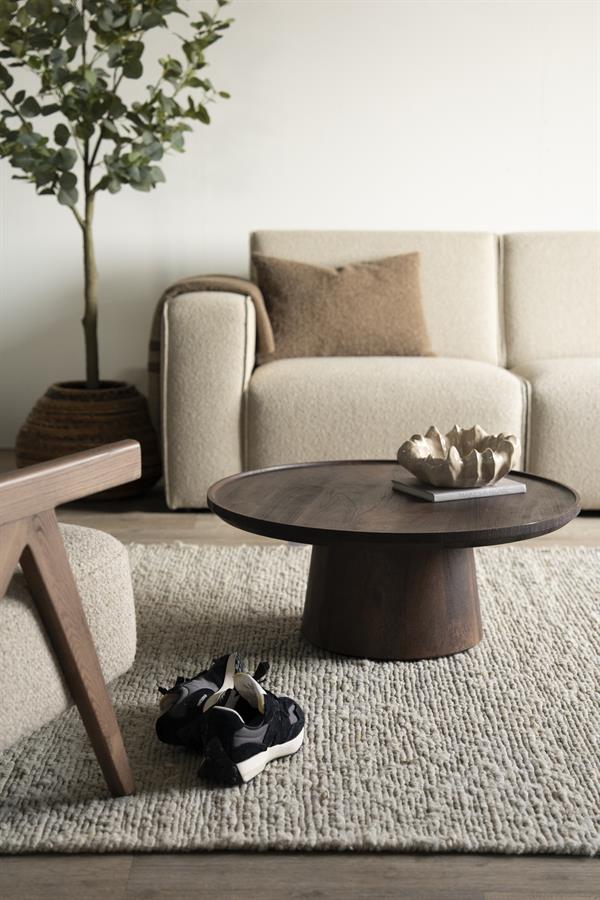 Salontafel Ron 80x32 - bruin