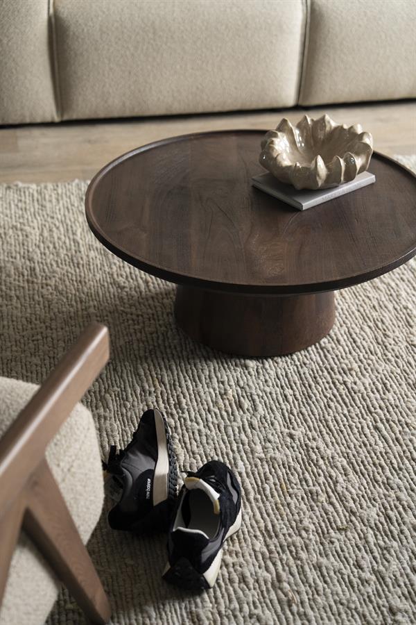 Salontafel Ron 80x32 - bruin