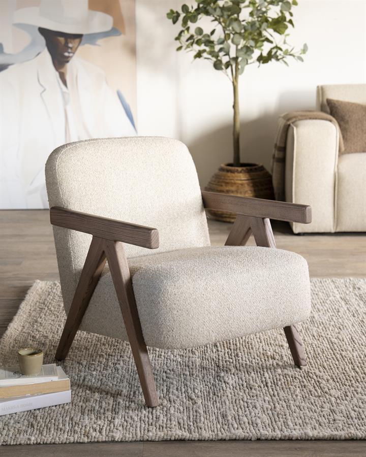 Fauteuil Francis - beige Flou