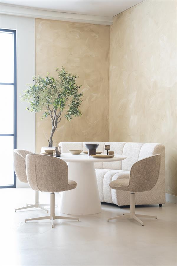 Eettafel Elin rond 130x76