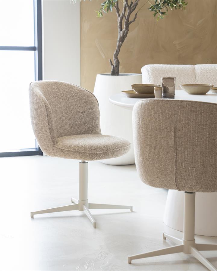 Stoel Molly - taupe Donna