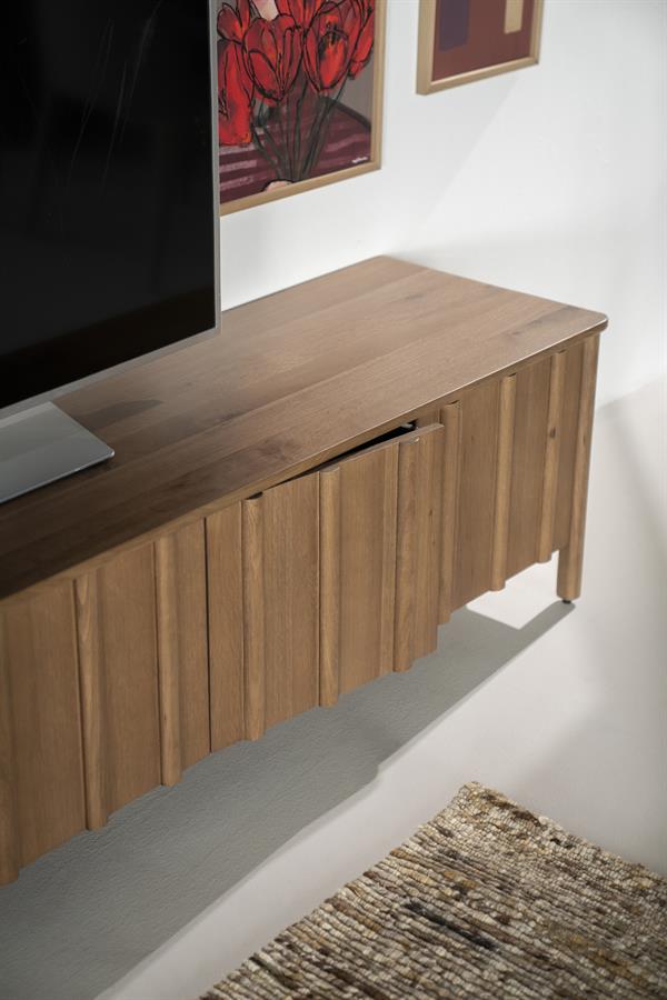 TV meubel Jake 4 drs. - bruin