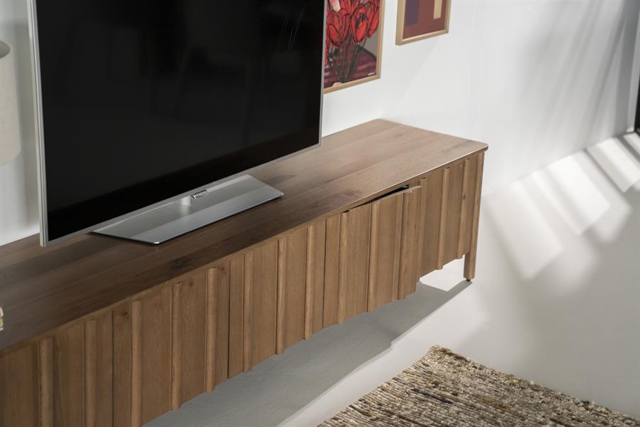 TV meubel Jake 6 drs. - bruin