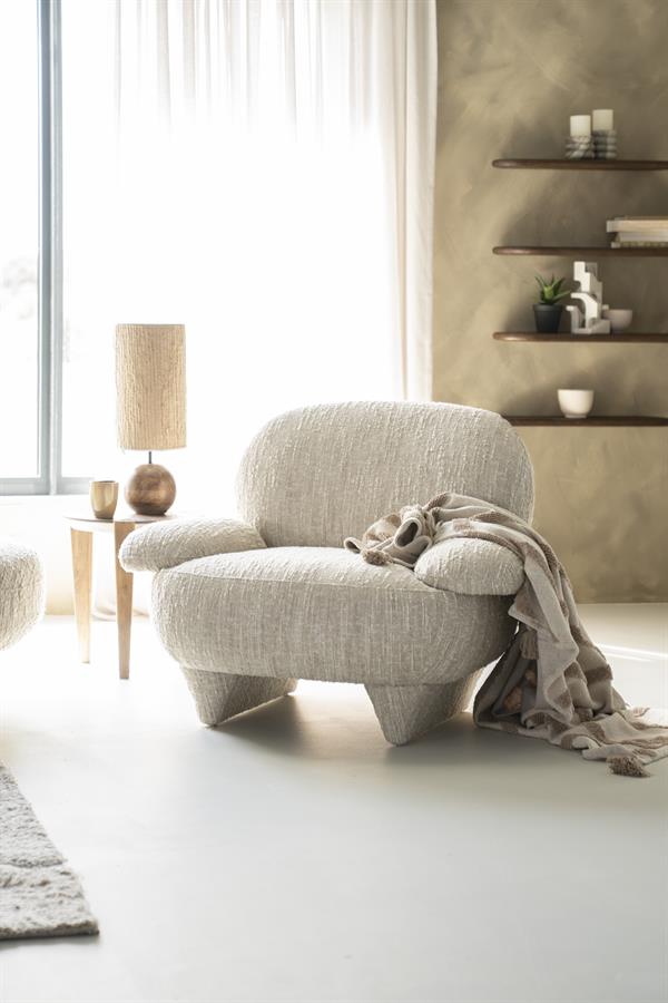Fauteuil Jayden - beige Barkley