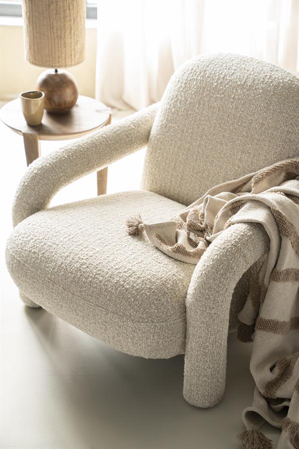 Fauteuil Monica - taupe Asti