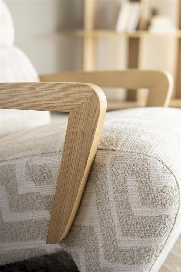 Fauteuil Olek - beige Libre