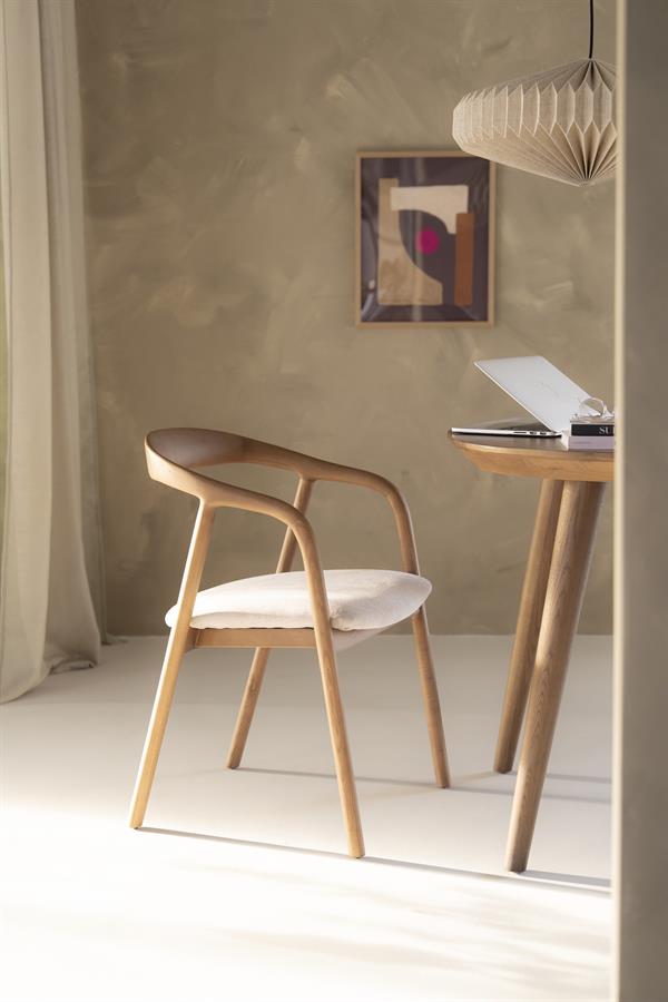 Stoel Rayven - lichtbruin