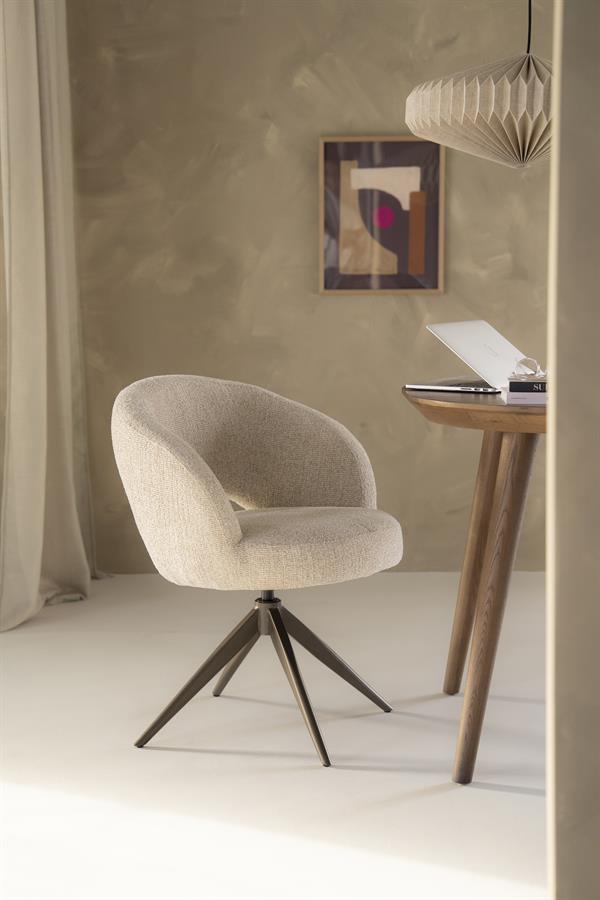 Stoel Alissa - beige Oro