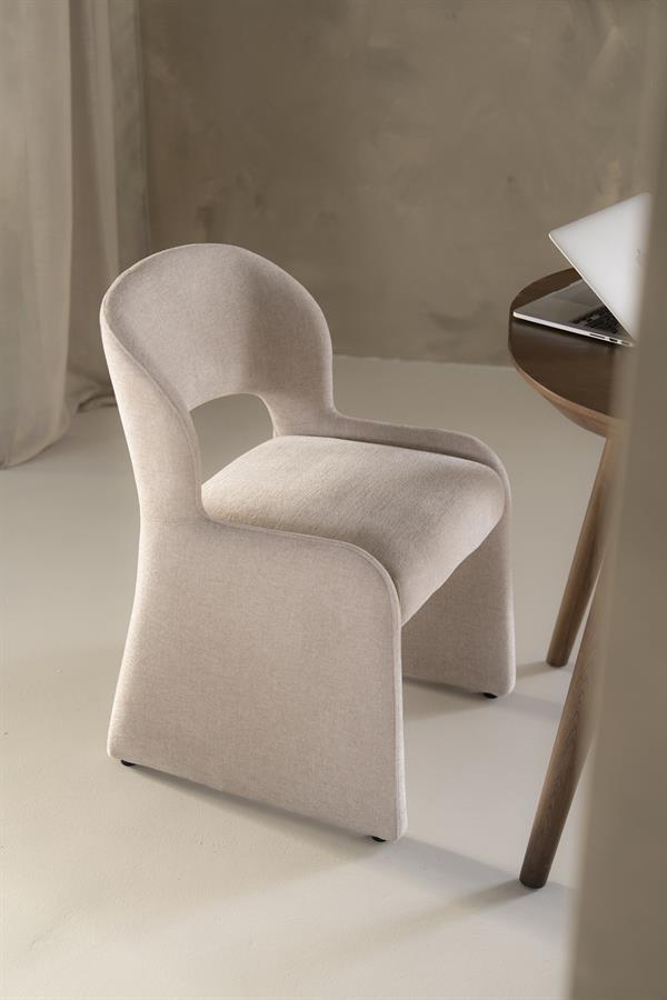 Stoel Odette - taupe Serene