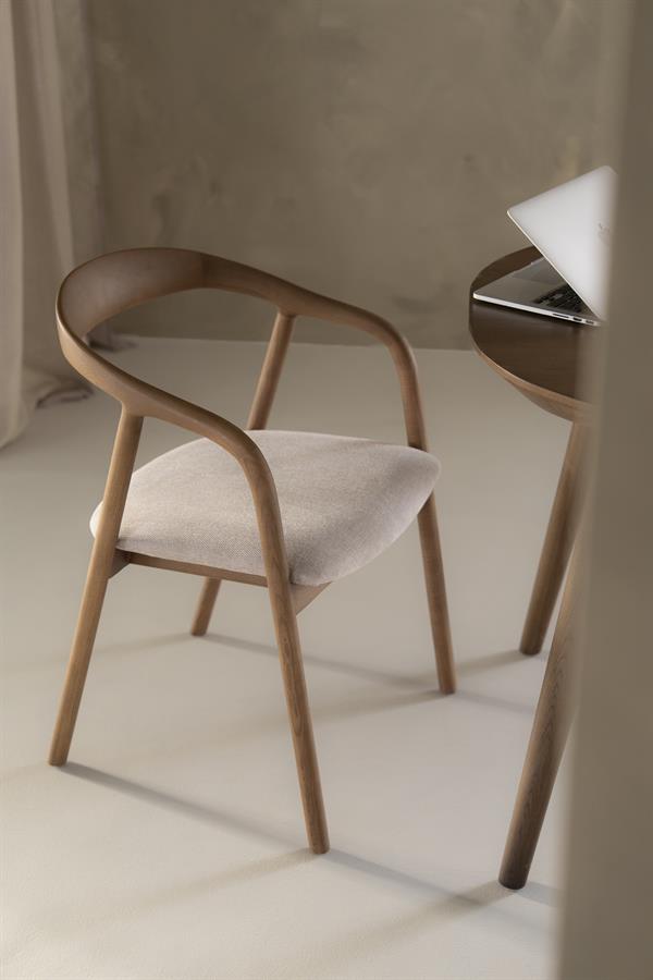 Stoel Rayven - lichtbruin