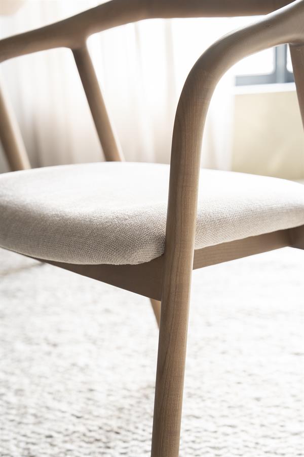 Stoel Rayven - lichtbruin