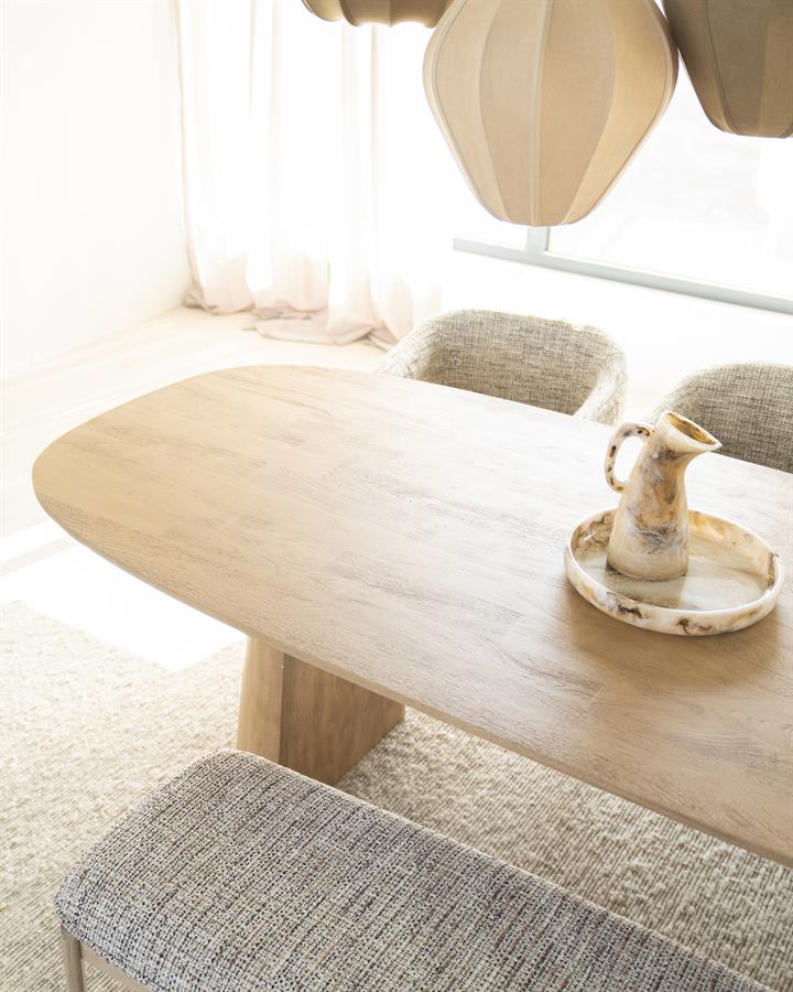Eettafel Lune 300x105 cm - naturel