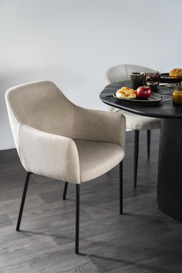 Stoel Paul - antraciet Linea