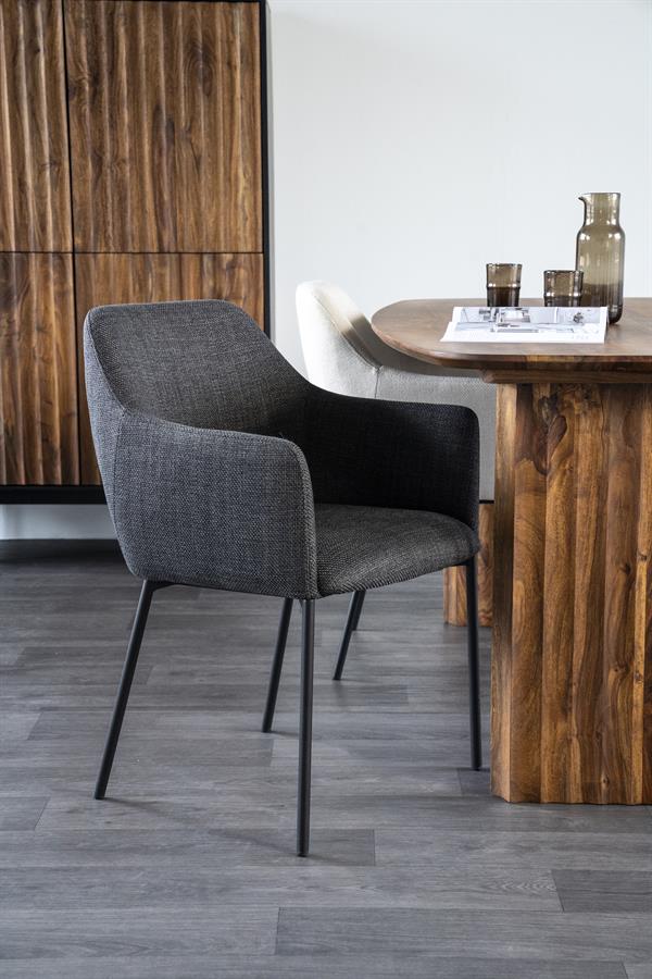 Stoel Paul - antraciet Linea