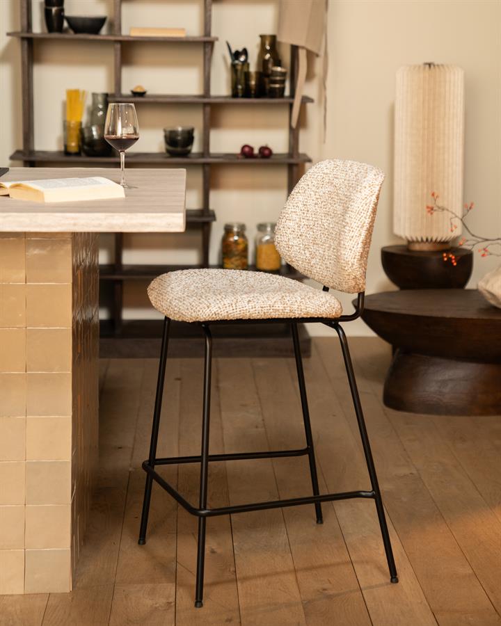 Barstoel Jon - beige Maywood