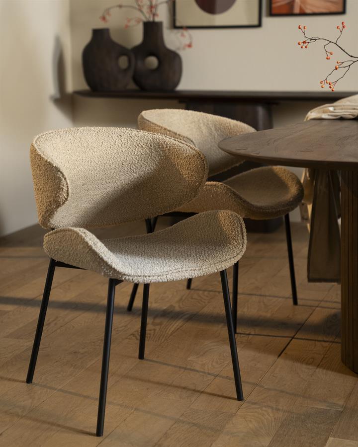 Stoel Tess - beige Spark