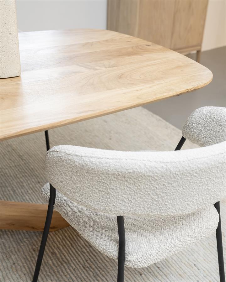 Eettafel Nikki 200x100 - naturel