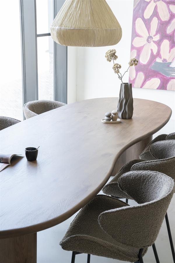 Eettafel Josh 250x110 cm - bruin