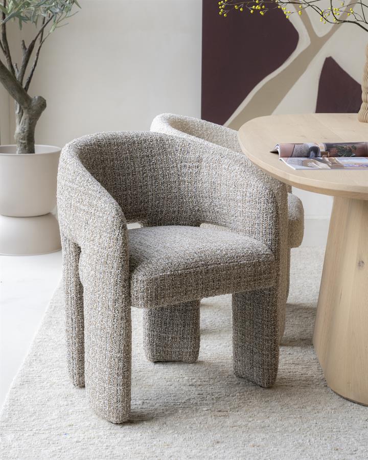 Stoel Hamilton - taupe Asti