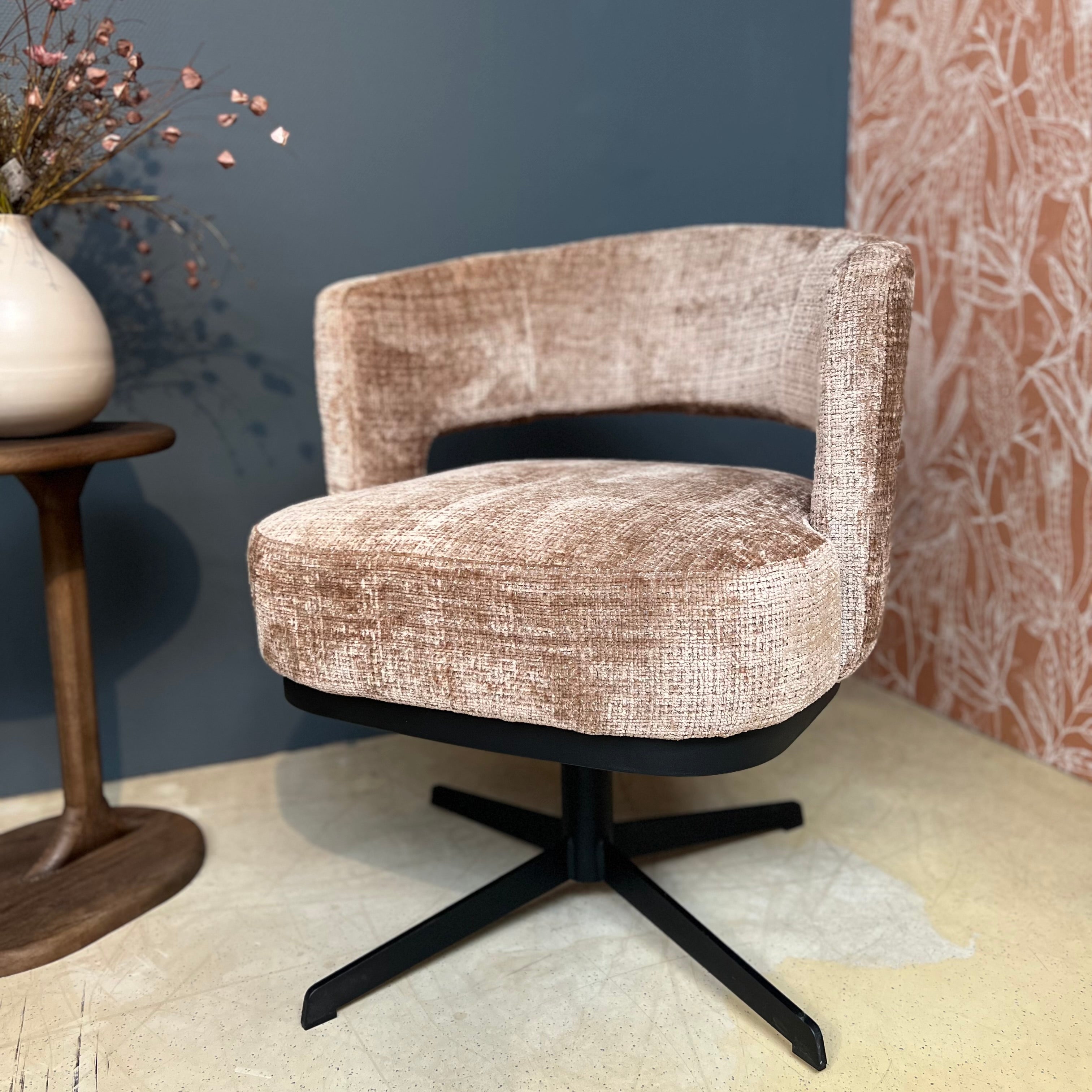 Eetkamerstoel Bruce - Cinnamon 18 - Direct uit voorraad