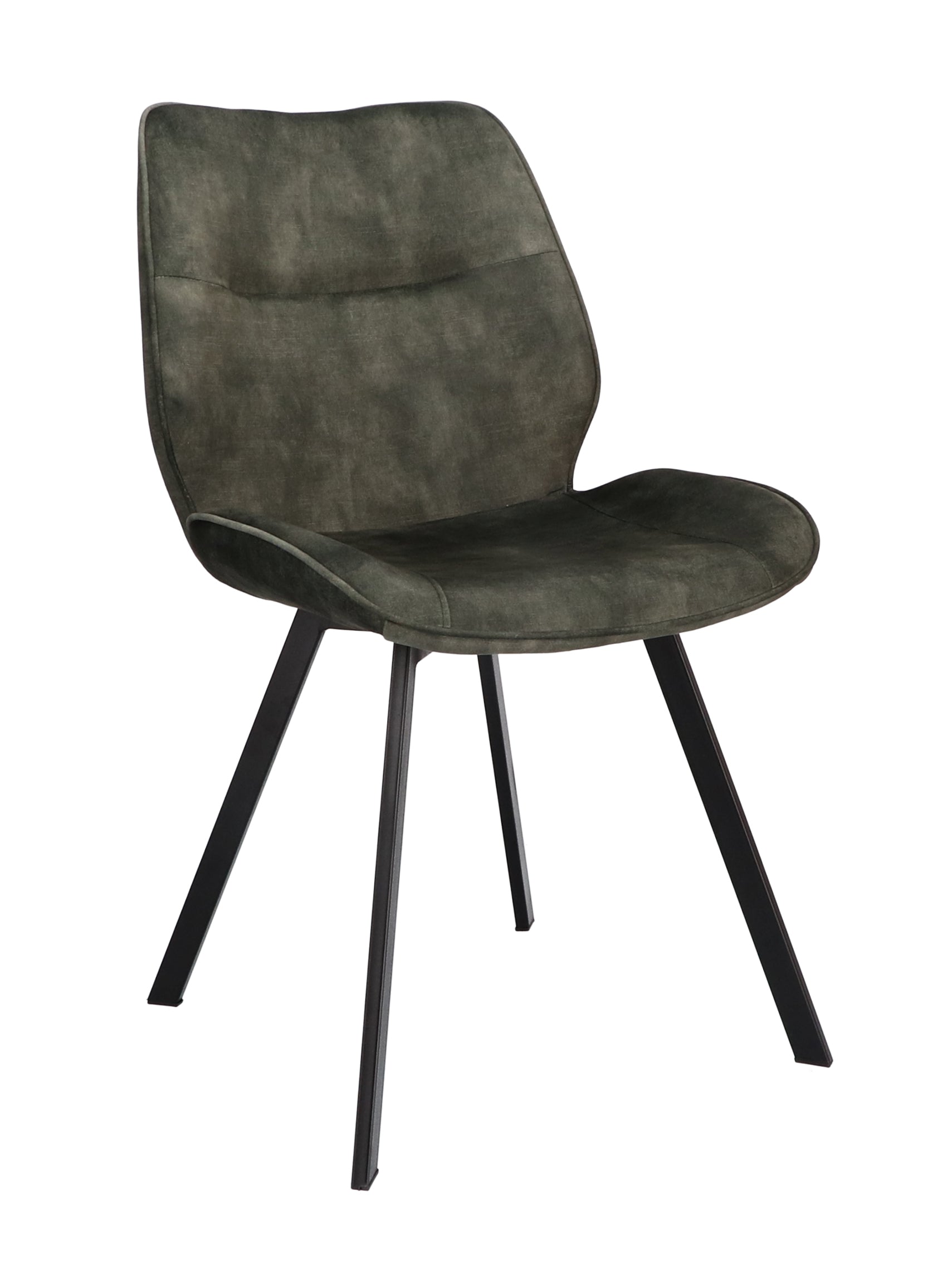 Eetkamerstoel May Stof Adore Hunter Leg Black