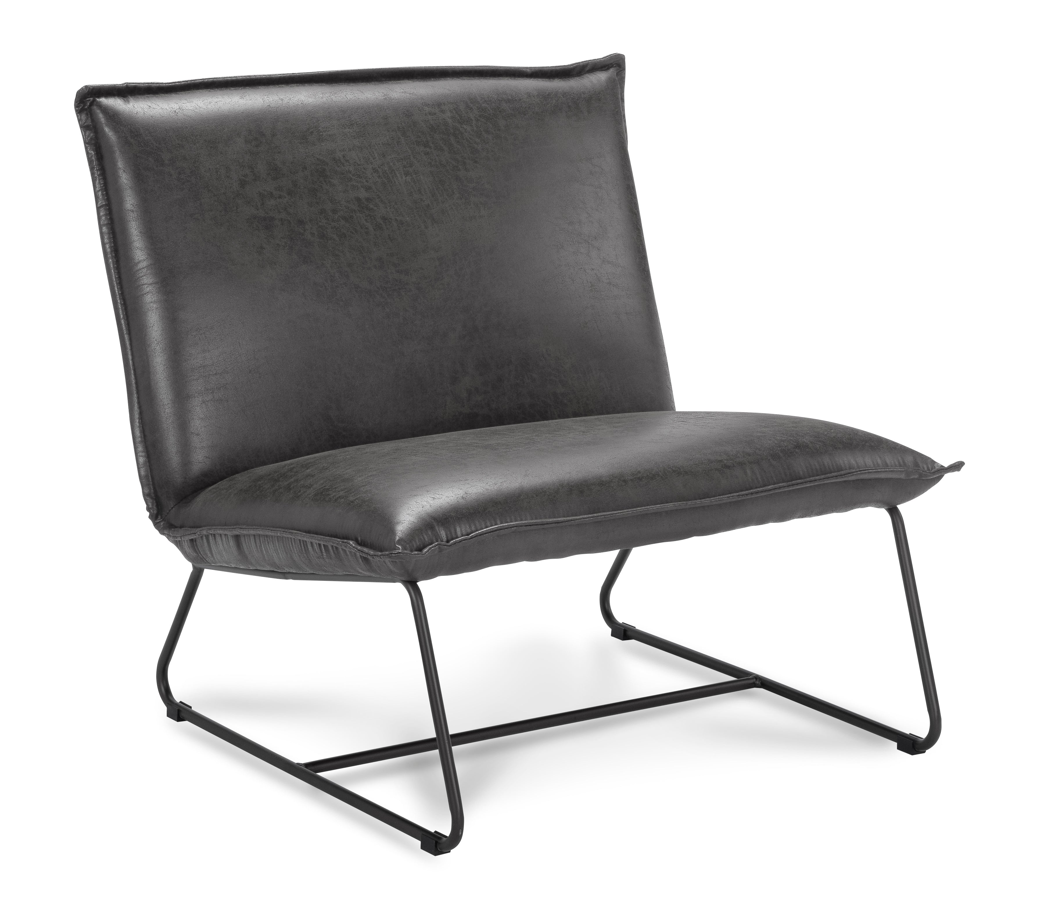 Fauteuil Chapman 1.5 seater Stof Rawhide Grijs Gun color frame