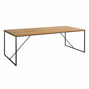 Eetkamertafel Felino – Naturel – 200 x 100 x 77 cm | Tower Living
