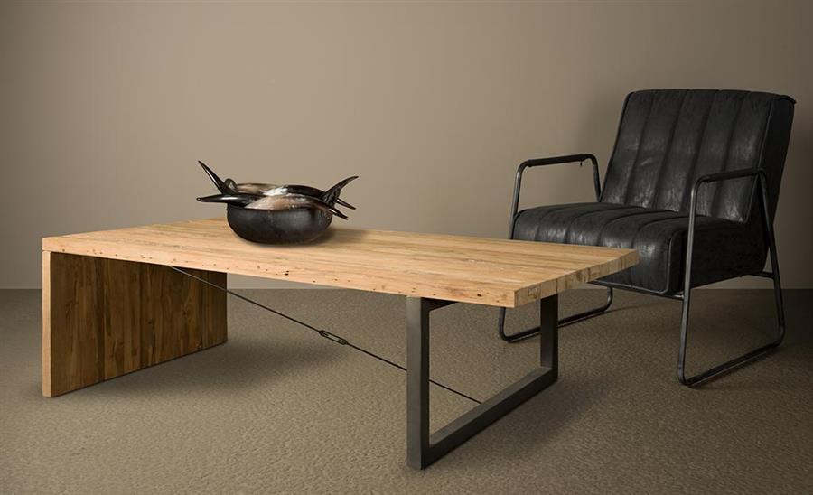 Salontafel – Lucca – Naturel – 135 x 75 x 40 cm – Tower Living