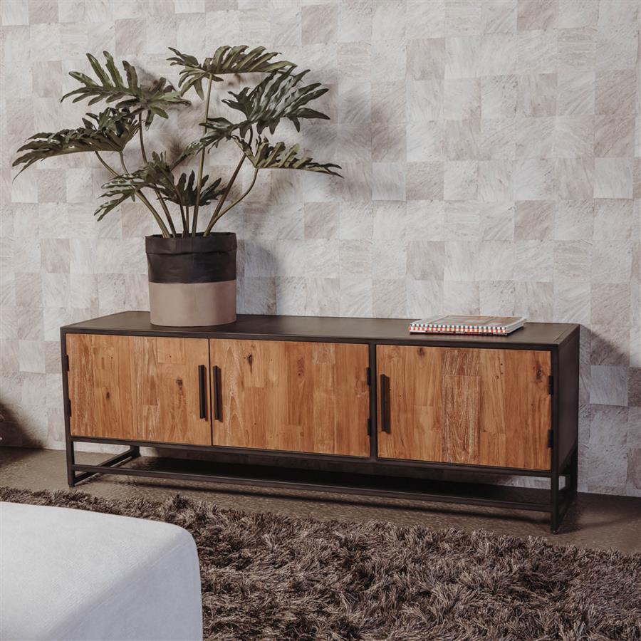 TV-Meubel – Felino – Naturel – 160 x 53 cm – Tower Living