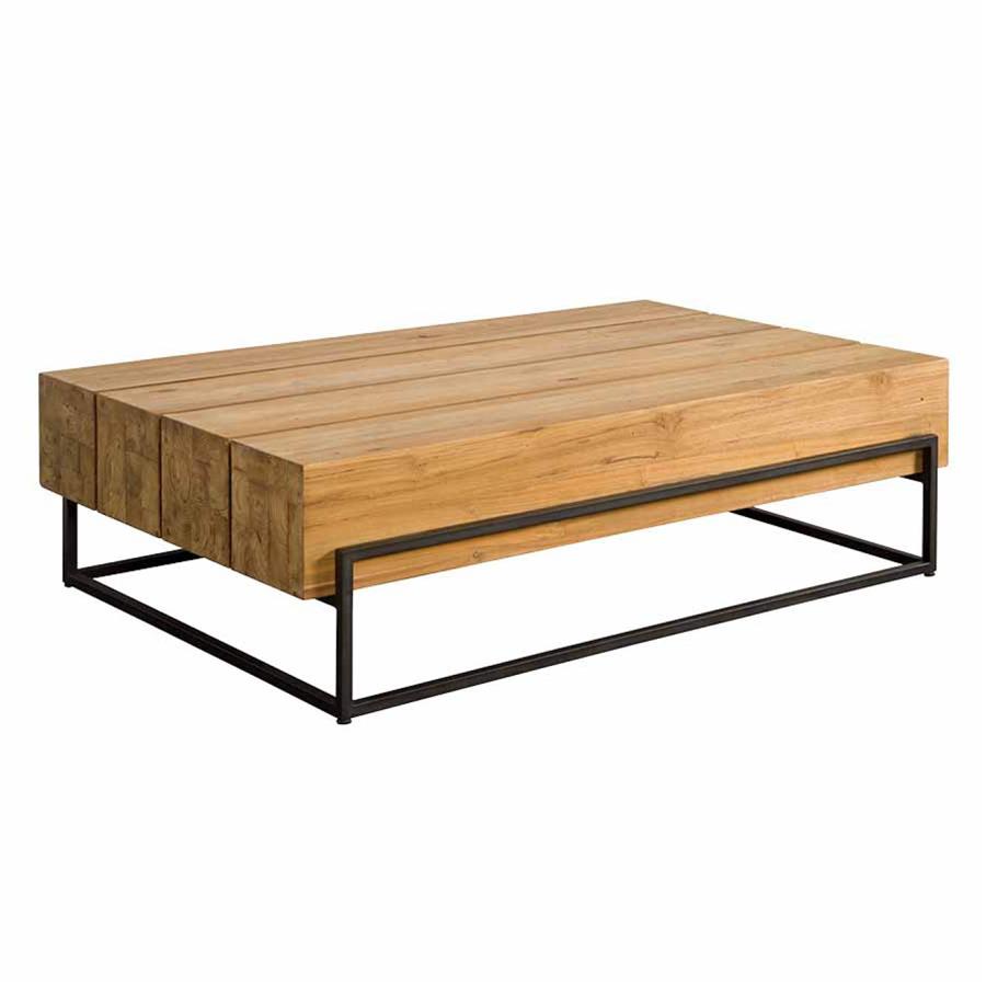 Salontafel – Massa – Naturel – 135 x 87 x 38 cm – Tower Living