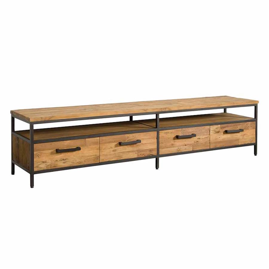 TV-Meubel – Livorno – Bruin – 200 x 45 cm – Tower Living
