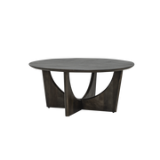 Ronde salontafel Fermo – Olijfbruin – 90 x 90 x 40 cm | Tower Living