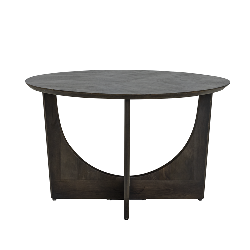 Eetkamertafel – Fermo – Bruin – 130 x 130 x 77 cm – Tower Living