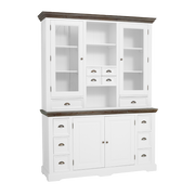 Vitrinekast Fleur Buffetkast – Wit – 164 x 220 cm | Tower Living