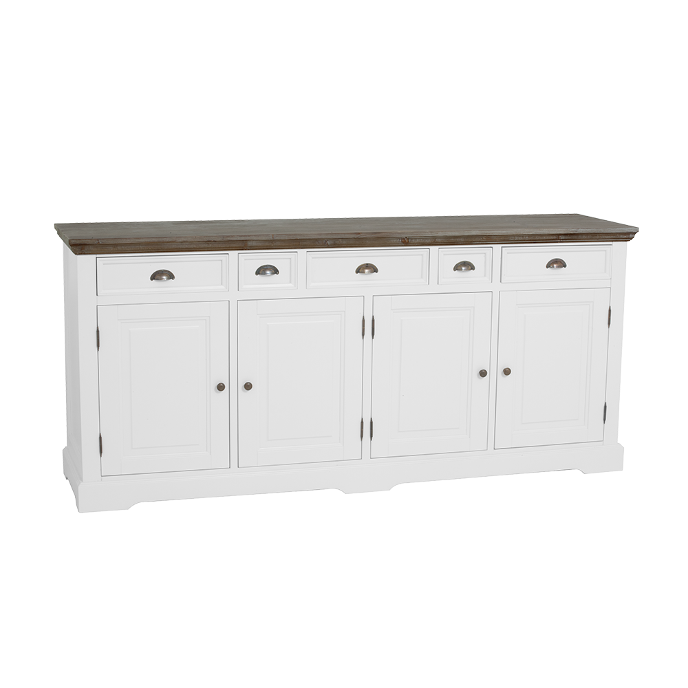 Dressoir – Fleur – Wit – 200 x 90 cm – Tower Living