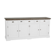 Dressoir Fleur – Wit – 200 x 90 cm | Tower Living